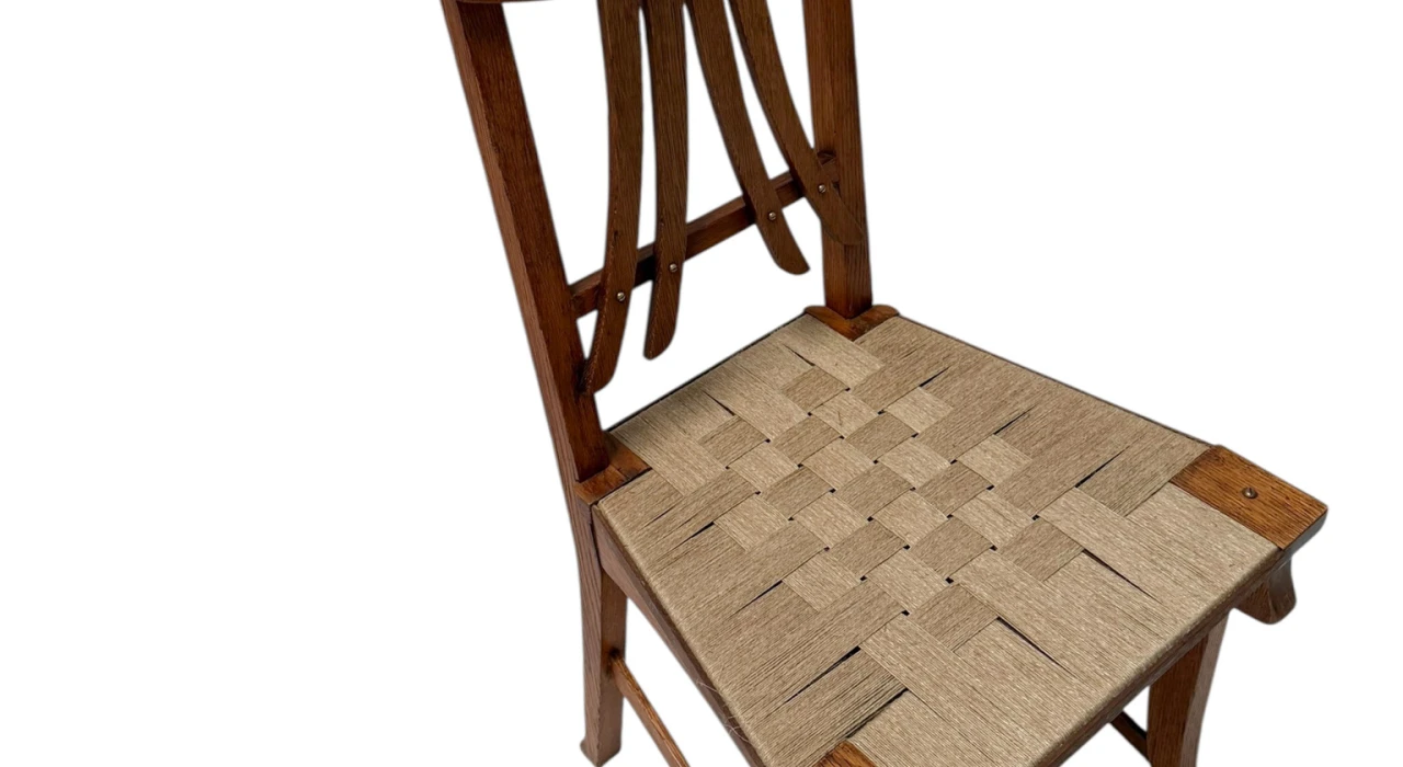 Chambre D'Artisan Chair by Gustave Serrurier-Bovy, 1895